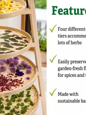 Bamboo Herb Drying Rack