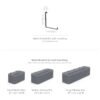 Mounting Brackets for Slat Window Box Planters