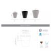 Dot TruDrop Self-Watering Planters