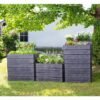 ERGO Quadro Modular Stacking Raised Beds, Square