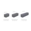 TruDrop Slat Window Box Planter