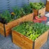Elevated Cedar Raised Bed, 4' x 4'