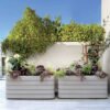 TruDrop Slat Planter Box